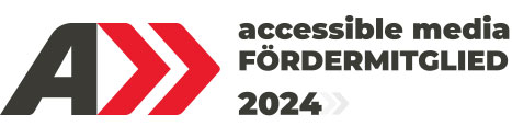 Logo of Accessible Media Fördermitglied