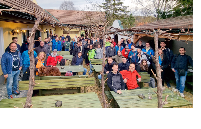 Mehrmals im Jahr gehen wir bei EBCONT gemeinsam wandern.